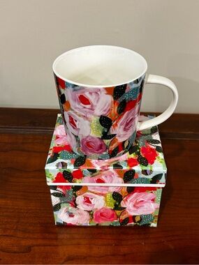 PPD Trend Mug Rosalinda
Floral Bone China Mug Cup 13.5 oz Carrie Schmitt Design